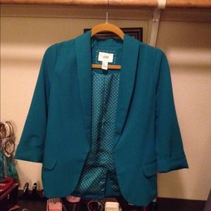 Blazer dark turquoise !