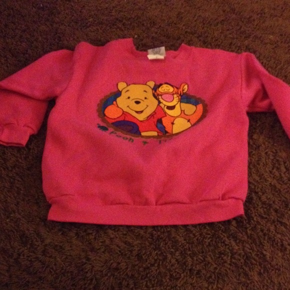 Girls Pooh & Tiger sweat shirt
