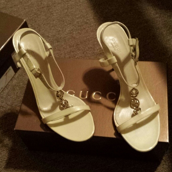 Leather Gucci sandals