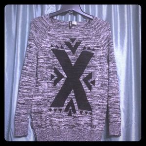 H&M Aztec sweater