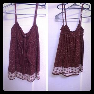 ❌Sold on vinted❌Maroon hollister tank top