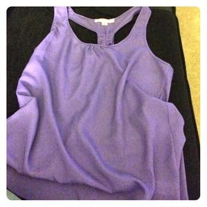 Purple spring loose top