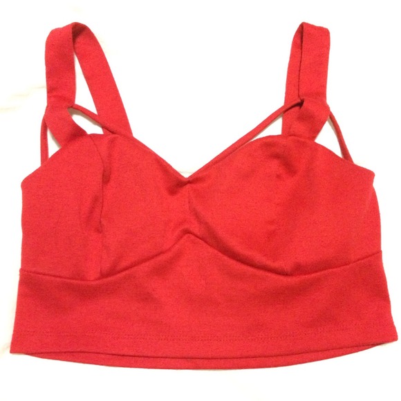 Red Crop Top Mini!