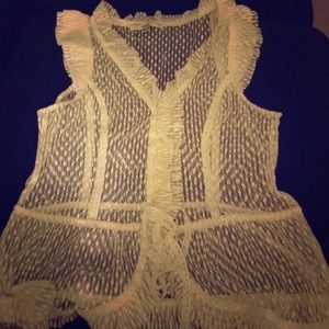 Lace girly top