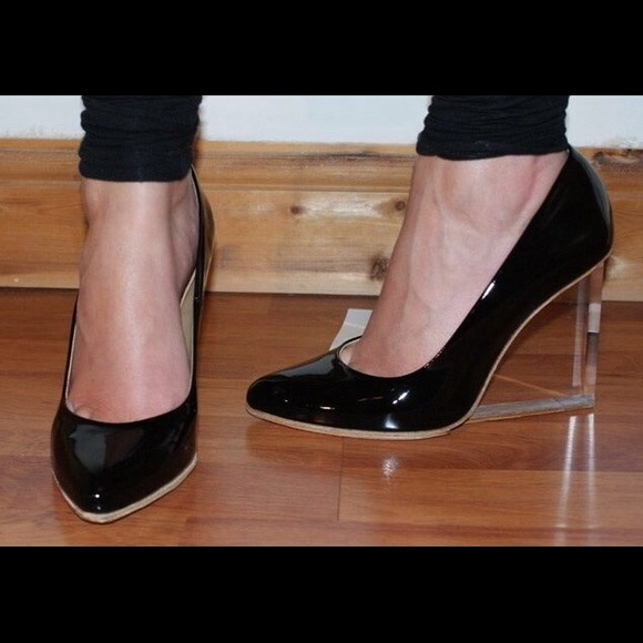 MAISON MARTIN MARGIELA x H&M PLEXI PUMPS/WEDGE - Picture 3 of 3