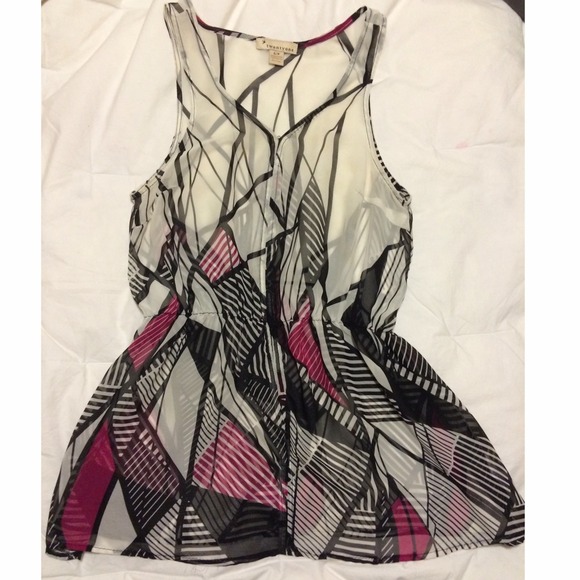 1-inch Strap Tank Top Blouse!!