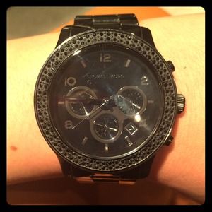 Michael Kors MK 5360 black ceramic watch