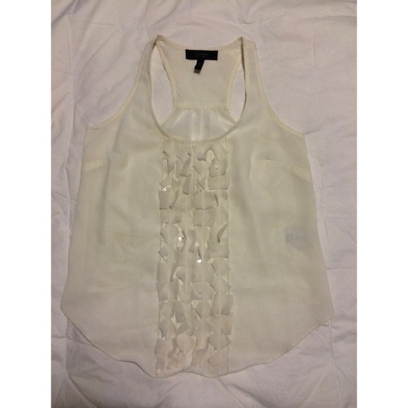 White Pastel Blouse!