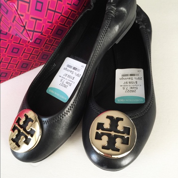 JUST TODAY Authentic Tory Burch Reva Flats🎉 - Picture 2 of 3