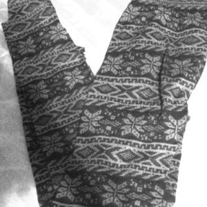 High waisted leggings.