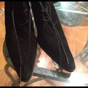 💢💢COACH TIE UP ANKLE BOOTS 💢💢