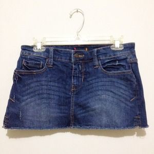 Blue Denim Jean Skirt