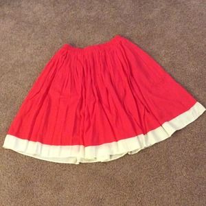 Mod cloth flows knee length skirt