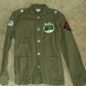 Girls military d - signed jacket/shirt