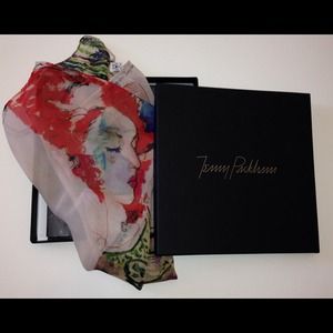 Jenny Packham  silk scarf