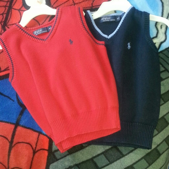 EUC Ralph Lauren Sweater Vests 4T