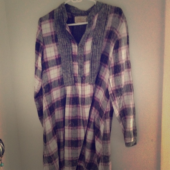 Free people long shirt dress