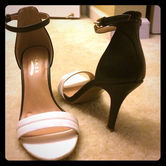 Forever 21 ankle strap heels