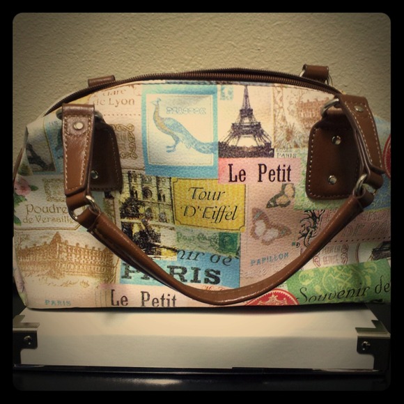 Paris Theme Handbag
