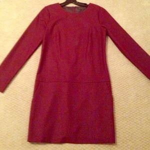 Theory Wool Shift Dress