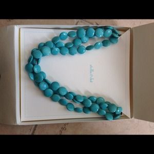 Stella and dot turquoise necklace