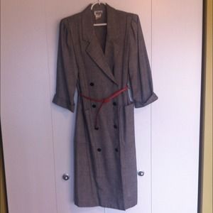 Button down shift dress