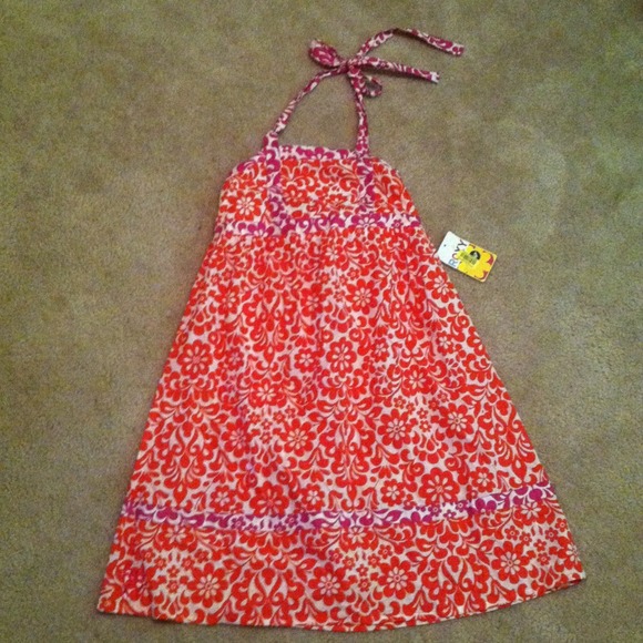 Roxy girls size Large halter sundress