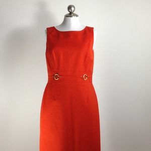 Tahari Empire Waist Sheath Dress SZ. 6