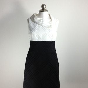 Tahari Empire Waist Sheath Dress SZ. 8P