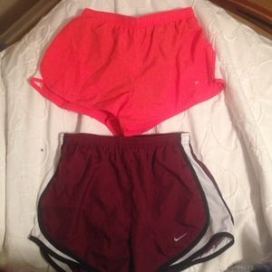 Set of 2 nike shorts size small