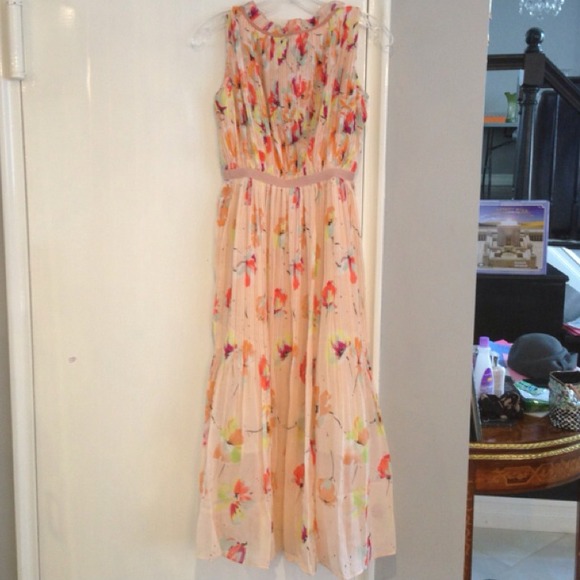 ❗NEW ITEM❗Floral Ankle Length Dress - Picture 3 of 4