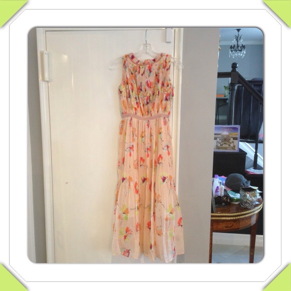 ❗NEW ITEM❗Floral Ankle Length Dress - Picture 2 of 4