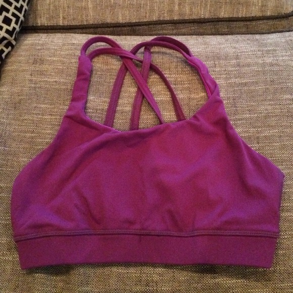 Lululemon energy bra purple size 4 sold!