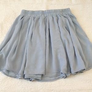 Brandy Melville Light Blue Luma Skirt