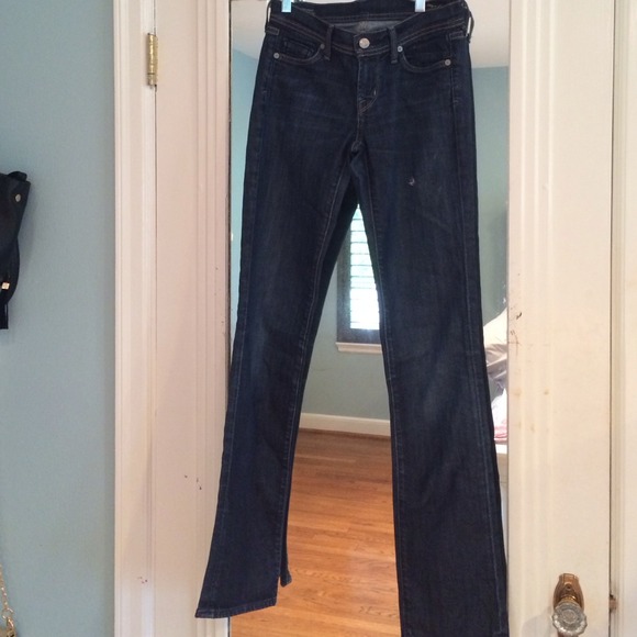 Citizens of humanity low waist  straight leg jeans
