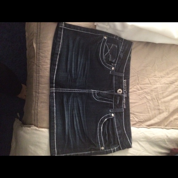 Denim skirt