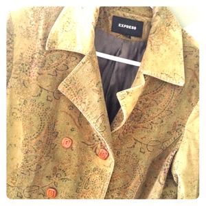 Express paisley coat