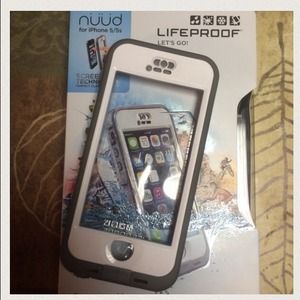 iPhone 5 or 5s Nuud lifeproof case new in box