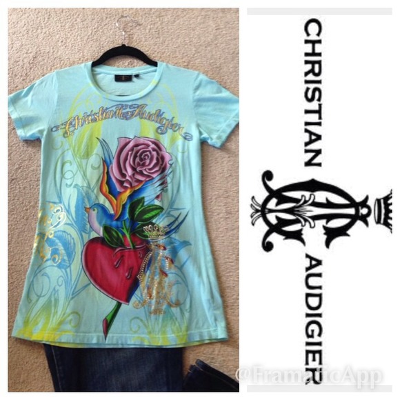 ❌SOLD❌Christian Audigier  T shirt