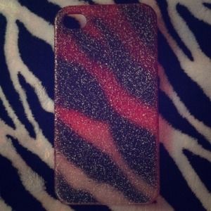 Red/white ombré iPhone 4s case.