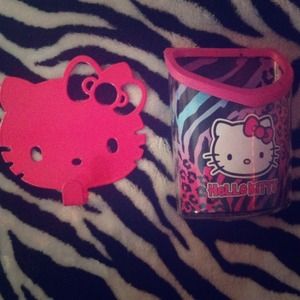 Hello kitty room decor.