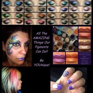 YOUNIQUE PIGMENTS SET OF 3 random colors