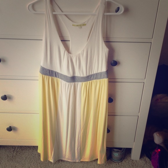 Summer cotton racer back dress