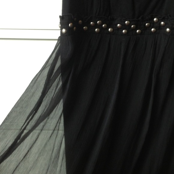 Black summer dress - Picture 2 of 4