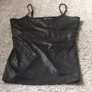 Black Shimmer Cami