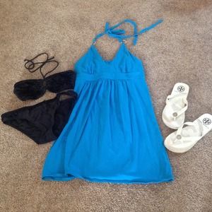 Victoria's Secret Blue Beach Coverup