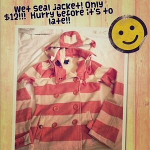 Wet seal jacket deal!