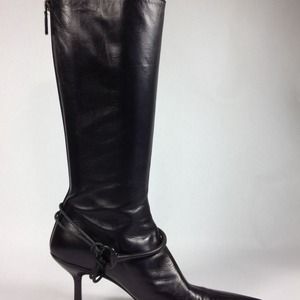 Gucci Tall Leather Boot SZ. 7.5B