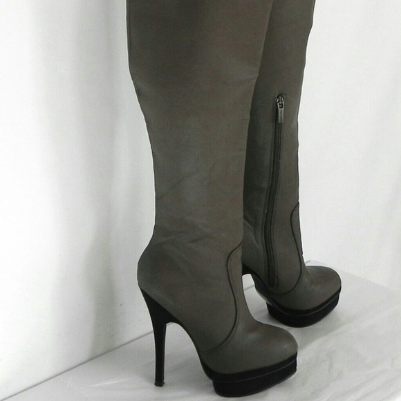 Victoria Secret Platform Knee High Boots