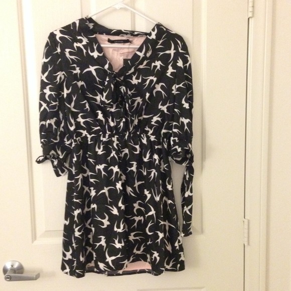 Ark & co bird dress. Size small. 4-6